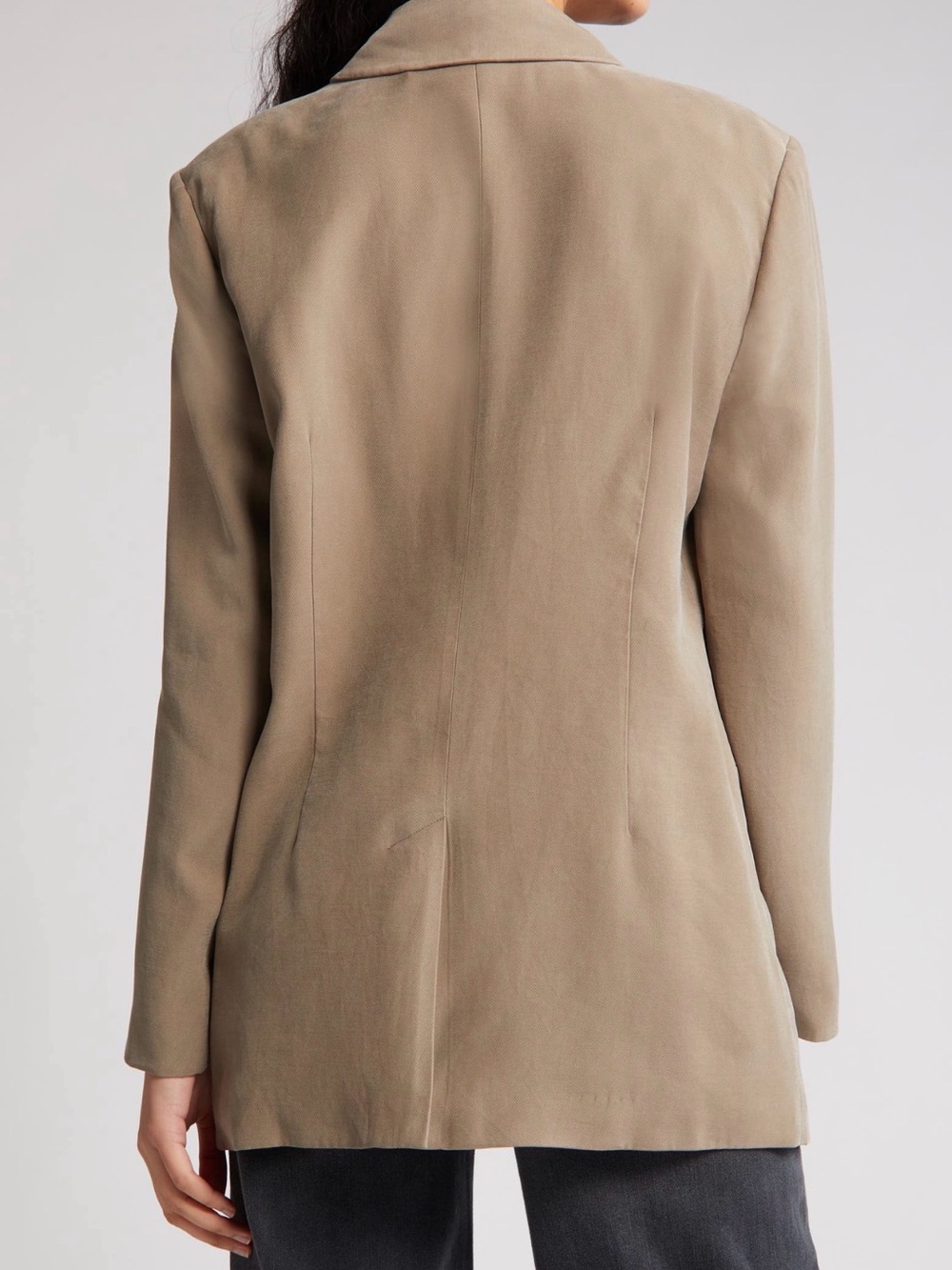 Open Edit Brown Walnut Blazer - Picture 2 of 10